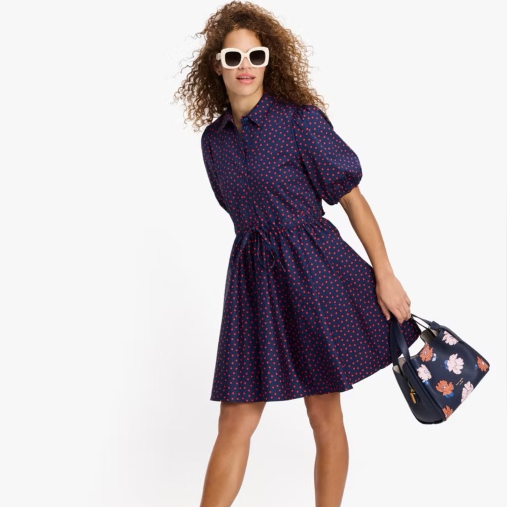 Kate Spade Navy and Red Mini Dress